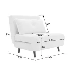Habitat Roma Single Chairbed - Grey -Habitat Shop 7049112 R Z003A