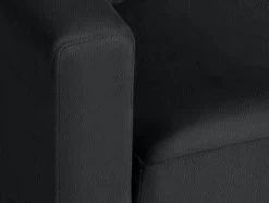 Habitat Reagan Corner Chaise Faux Leather Sofa Bed - Black -Habitat Shop 7067668 R Z009A