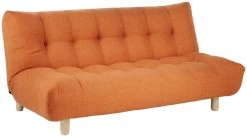 Habitat Kota 3 Seater Fabric Clic Clac Sofa Bed - Orange -Habitat Shop 7234192 R Z002A
