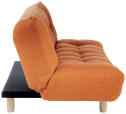 Habitat Kota 3 Seater Fabric Clic Clac Sofa Bed - Orange -Habitat Shop 7234192 R Z003A