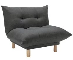 Habitat Kota Fabric Armchair - Charcoal -Habitat Shop 7636305 R Z008A