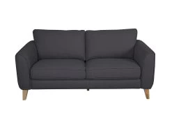 Habitat Cooper Fabric 3 Seater Sofa - Charcoal