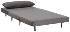 Habitat Roma Small Double Velvet Chair Bed - Charcoal -Habitat Shop 7995541 R Z002A
