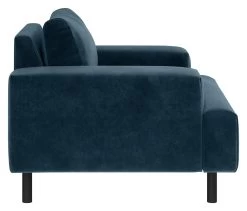 Habitat Julien Velvet Armchair - Navy -Habitat Shop 8117335 R Z004A