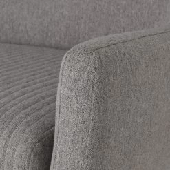 Habitat Nellie Fabric Accent Chair - Grey -Habitat Shop 8346278 R Z006A