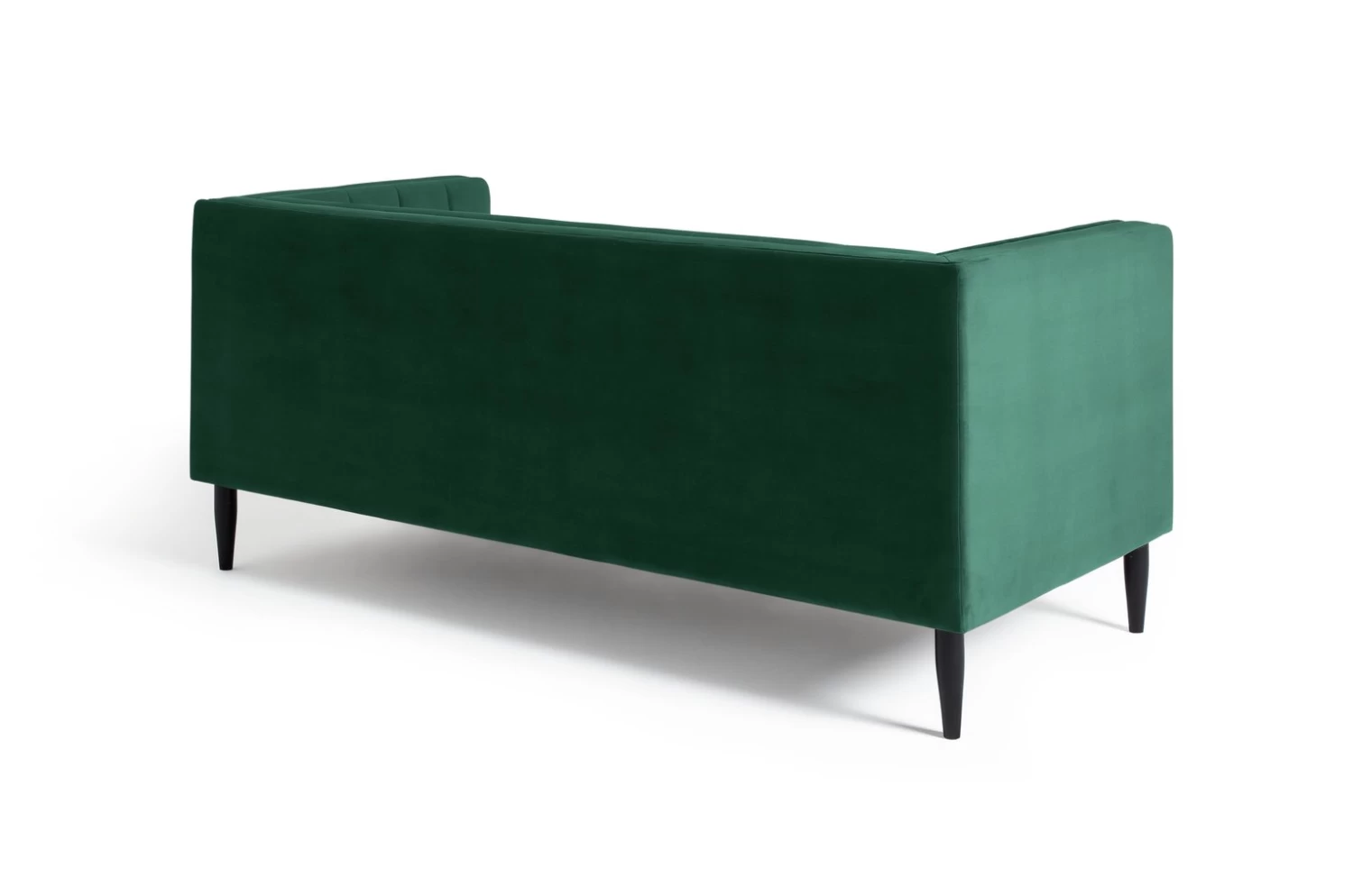 Habitat Vanessa Velvet 3 Seater Sofa - Green 5 Habitat Vanessa Velvet 3 Seater Sofa - Green - Image 5