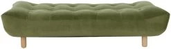 Habitat Kota 3 Seater Velvet Clic Clac Sofa Bed - Green -Habitat Shop 8489496 R Z004A
