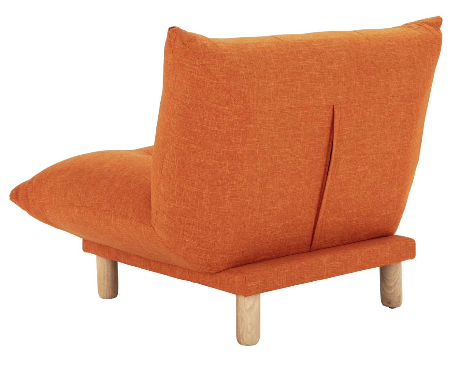 Habitat Kota Fabric Armchair - Orange 4 Habitat Kota Fabric Armchair - Orange - Image 4