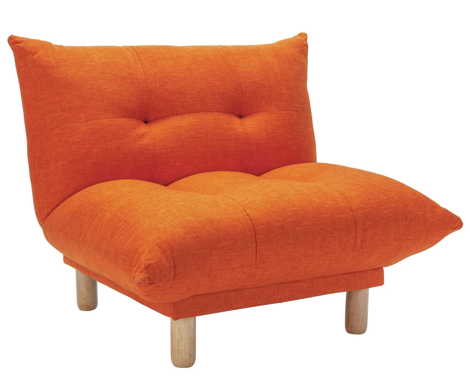 Habitat Kota Fabric Armchair - Orange 5 Habitat Kota Fabric Armchair - Orange - Image 5