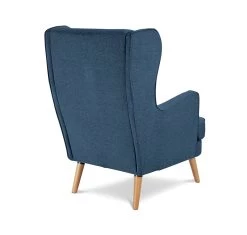 Habitat Callie Fabric Wingback Chair - Teal -Habitat Shop 8724948 R Z003A
