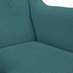 Habitat Callie Fabric Wingback Chair - Teal -Habitat Shop 8724948 R Z005A