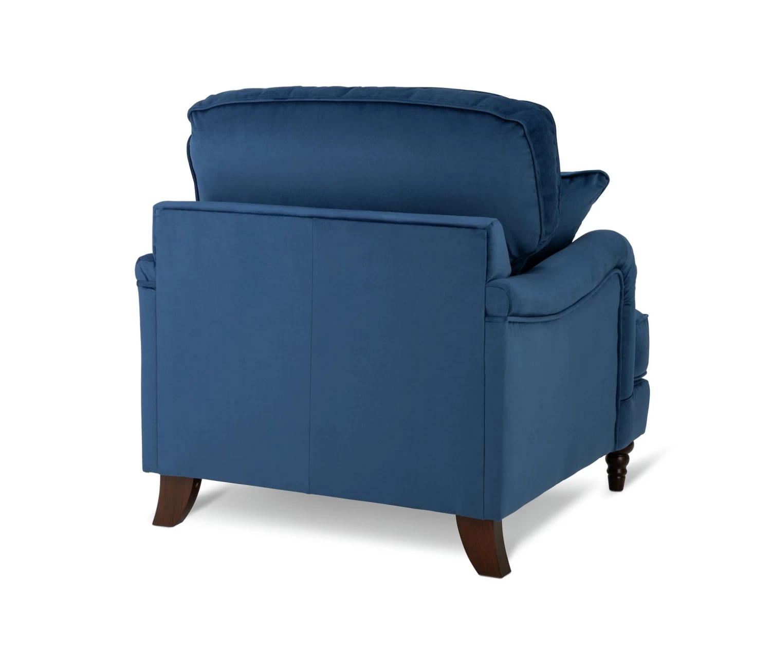 Habitat Matilda Velvet Armchair - Blue 3 Habitat Matilda Velvet Armchair - Blue - Image 3