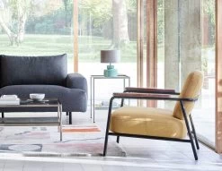 Habitat Cooper Fabric Armchair - Yellow 17 Habitat Cooper Fabric Armchair - Yellow -Habitat Shop 8899244 R Z002C