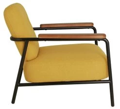 Habitat Cooper Fabric Armchair - Yellow 13 Habitat Cooper Fabric Armchair - Yellow -Habitat Shop 8899244 R Z004A
