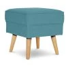 Habitat Callie Fabric Footstool - Teal