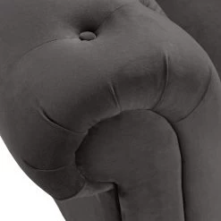 Habitat Chesterfield Velvet 2 Seater Sofa - Charcoal 15 Habitat Chesterfield Velvet 2 Seater Sofa - Charcoal -Habitat Shop 8935782 R Z006A