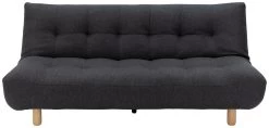 Habitat Kota Boucle 3 Seater Clic Clac Sofa Bed - Charcoal