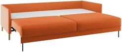 Habitat Hyde 3 Seater Fabric Sofa Bed - Orange -Habitat Shop 8972219 R Z002A