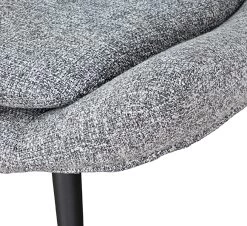 Habitat Robbie Fabric Accent Chair - Grey 13 Habitat Robbie Fabric Accent Chair - Grey -Habitat Shop 9134362 R Z005A