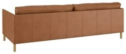 Habitat Hyde 3 Seater Leather Sofa Bed - Tan -Habitat Shop 9185005 R Z003A