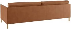 Habitat Hyde 3 Seater Leather Sofa Bed - Tan -Habitat Shop 9185005 R Z005A