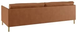 Habitat Hyde 3 Seater Leather Sofa Bed - Tan -Habitat Shop 9185005 R Z008A