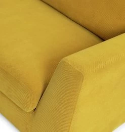 Habitat Brixley Fabric 3 Seater Sofa - Yellow -Habitat Shop 9191336 R Z006A