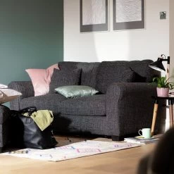 Habitat Lisbon Small Double Fabric Sofa Bed - Charcoal 15 Habitat Lisbon Small Double Fabric Sofa Bed - Charcoal -Habitat Shop 9198786 R Z001C