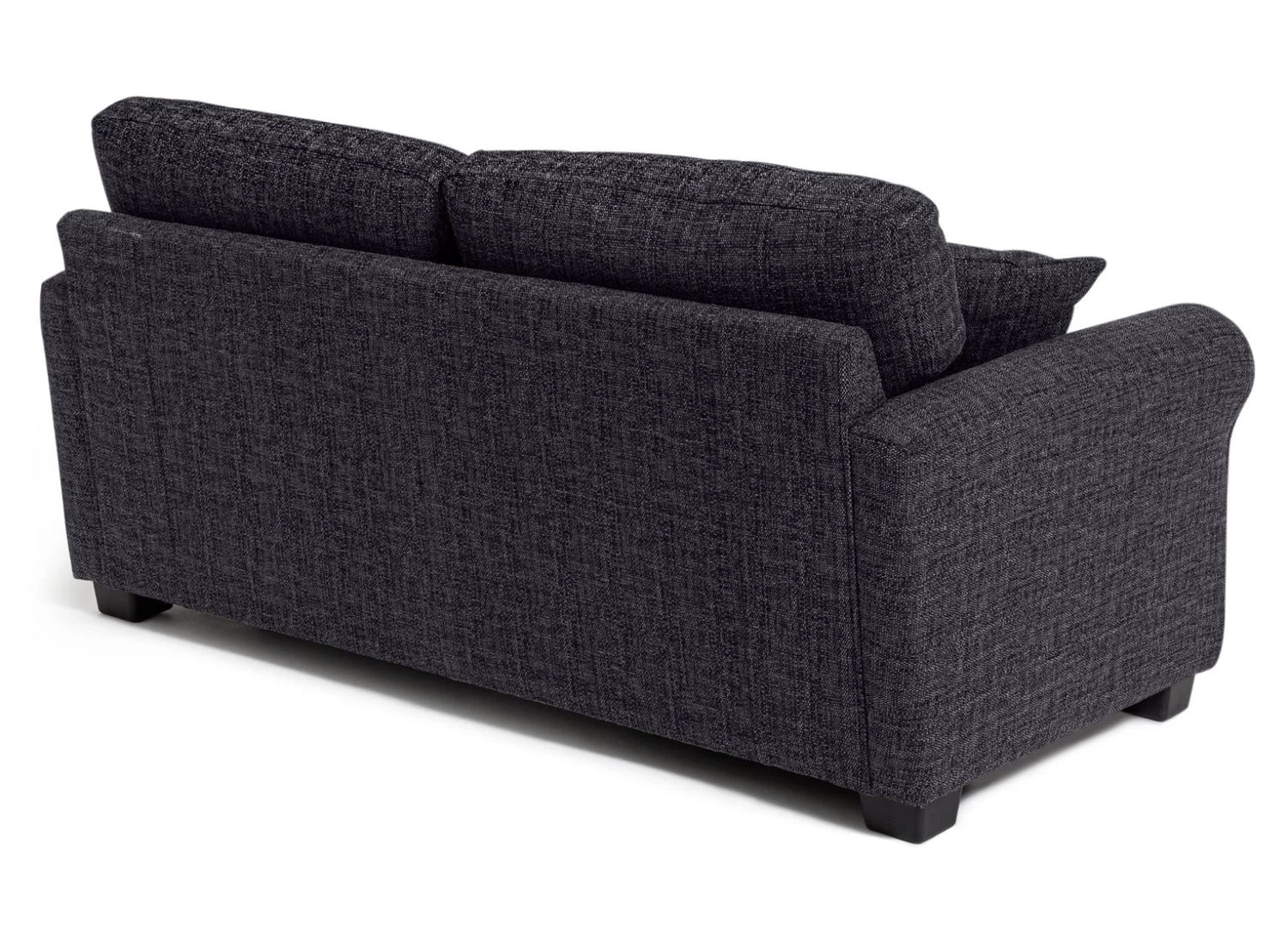 Habitat Lisbon Small Double Fabric Sofa Bed - Charcoal 8 Habitat Lisbon Small Double Fabric Sofa Bed - Charcoal - Image 8
