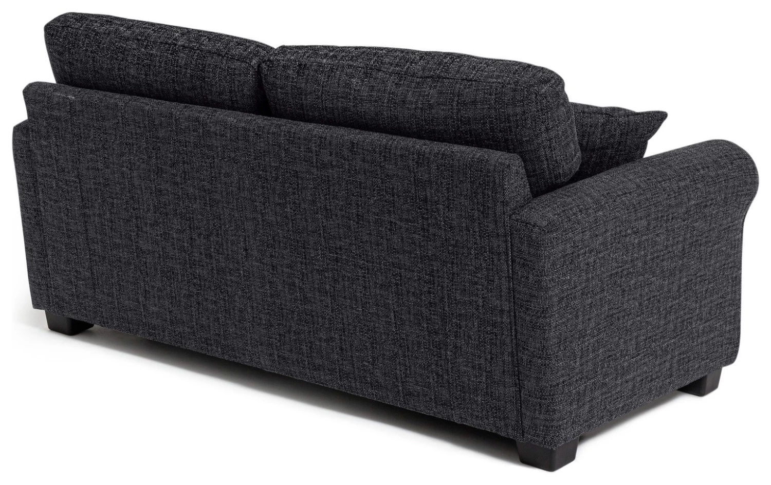 Habitat Lisbon Small Double Fabric Sofa Bed - Charcoal 9 Habitat Lisbon Small Double Fabric Sofa Bed - Charcoal - Image 9