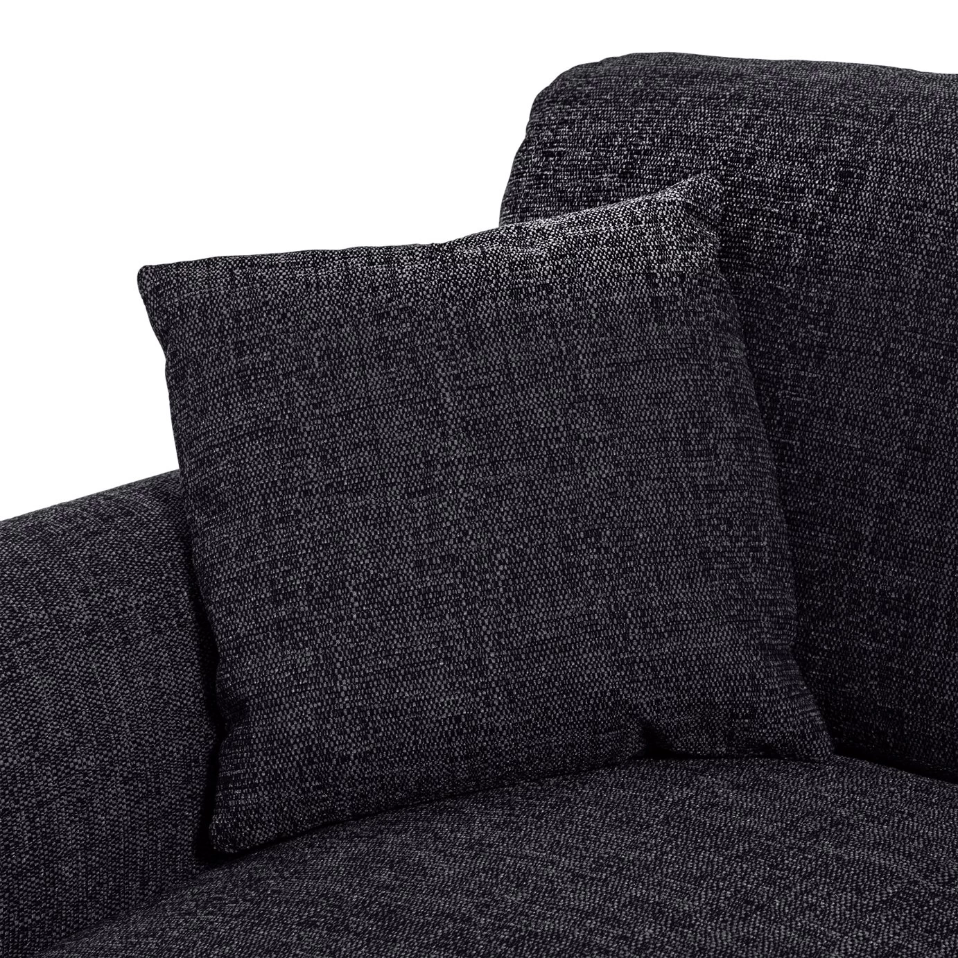 Habitat Lisbon Small Double Fabric Sofa Bed - Charcoal 10 Habitat Lisbon Small Double Fabric Sofa Bed - Charcoal - Image 10