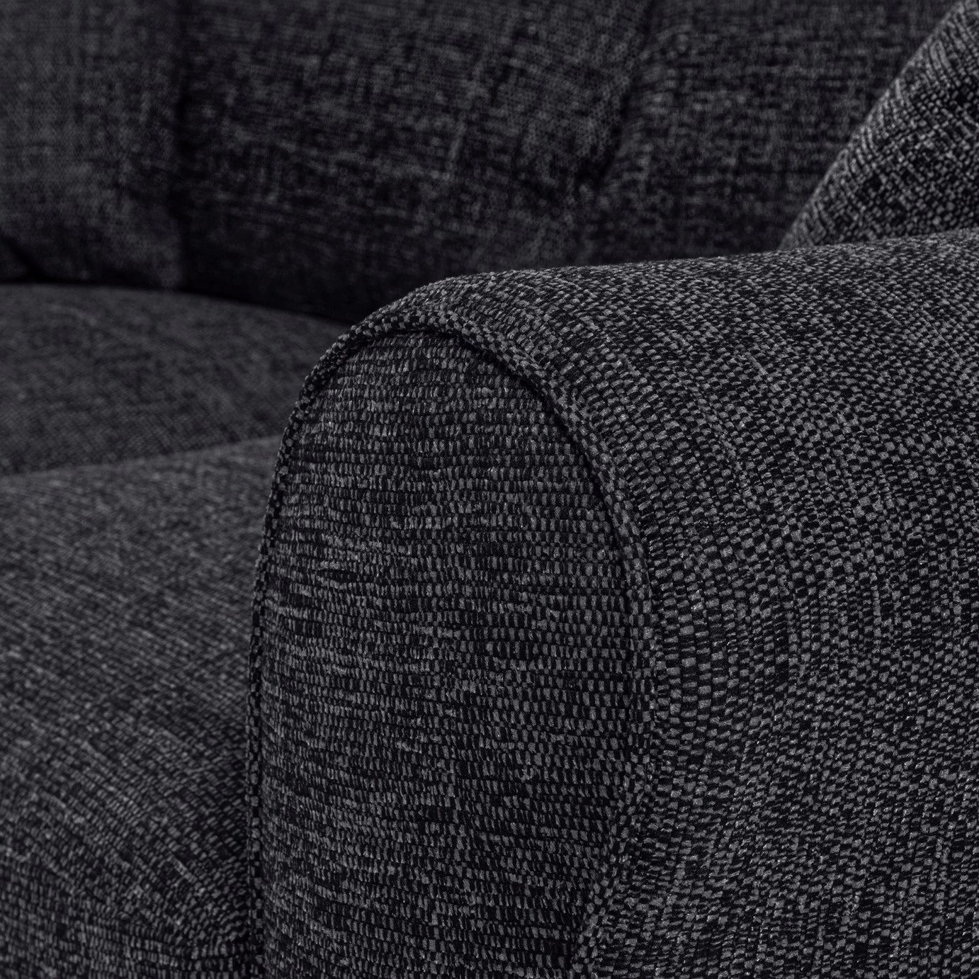 Habitat Lisbon Small Double Fabric Sofa Bed - Charcoal 11 Habitat Lisbon Small Double Fabric Sofa Bed - Charcoal - Image 11