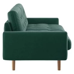 Habitat Fenner Velvet 2 Seater Sofa - Emerald 13 Habitat Fenner Velvet 2 Seater Sofa - Emerald -Habitat Shop 9199541 R Z004A