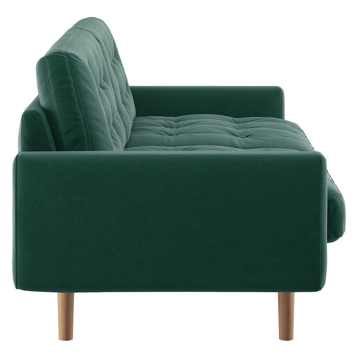 Habitat Fenner Velvet 2 Seater Sofa - Emerald 7 Habitat Fenner Velvet 2 Seater Sofa - Emerald - Image 7