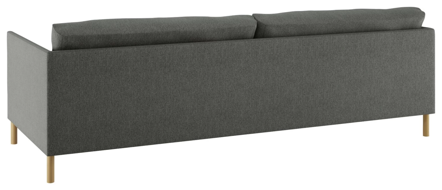 Habitat Hyde 3 Seater Fabric Sofa Bed - Charcoal 4 Habitat Hyde 3 Seater Fabric Sofa Bed - Charcoal - Image 4