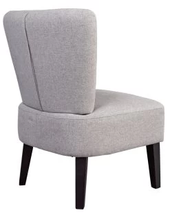 Habitat Delilah Fabric Cocktail Chair - Light Grey -Habitat Shop 9221433 R Z003A