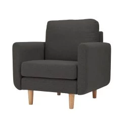 Habitat Remi Fabric Armchair In A Box - Charcoal 8 Habitat Remi Fabric Armchair In A Box - Charcoal -Habitat Shop 9308222 R Z004A