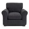Habitat Lisbon Fabric Armchair - Charcoal