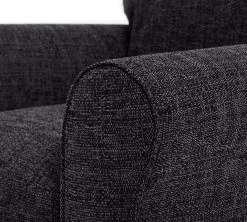 Habitat Lisbon Fabric Armchair - Charcoal -Habitat Shop 9362897 R Z006A