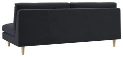 Habitat Teo Velvet 3 Seater Sofa - Charcoal -Habitat Shop 9395730 R Z003A