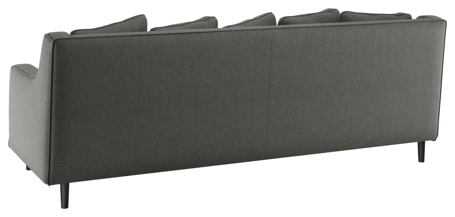 Habitat Swift Fabric 2 Seater Sofa - Charcoal 5 Habitat Swift Fabric 2 Seater Sofa - Charcoal - Image 5