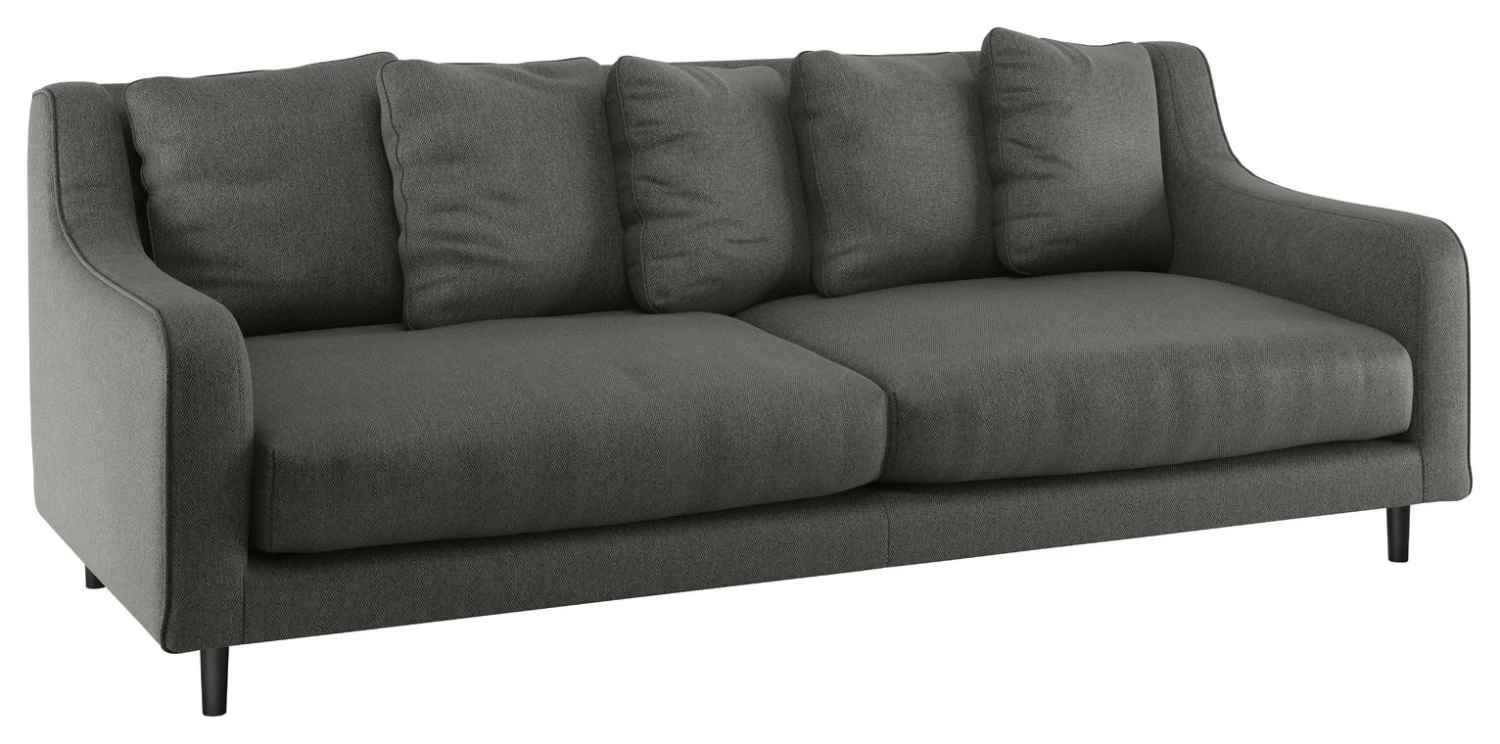 Habitat Swift Fabric 2 Seater Sofa - Charcoal 7 Habitat Swift Fabric 2 Seater Sofa - Charcoal - Image 7