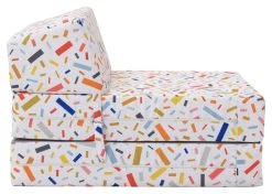 Habitat Kids Zowie Confetti Fabric Chair Bed 14 Habitat Kids Zowie Confetti Fabric Chair Bed -Habitat Shop 9417395 R Z004A