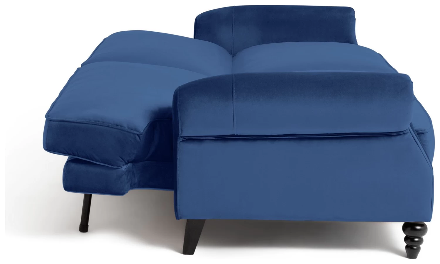 Habitat Joel 3 Seater Fabric Clic Clac Sofa Bed – Navy 5 Habitat Joel 3 Seater Fabric Clic Clac Sofa Bed – Navy - Image 5