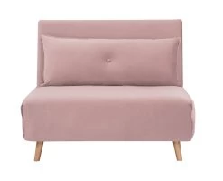 Habitat Roma Single Velvet Chairbed - Pink -Habitat Shop 9431168 R Z018A