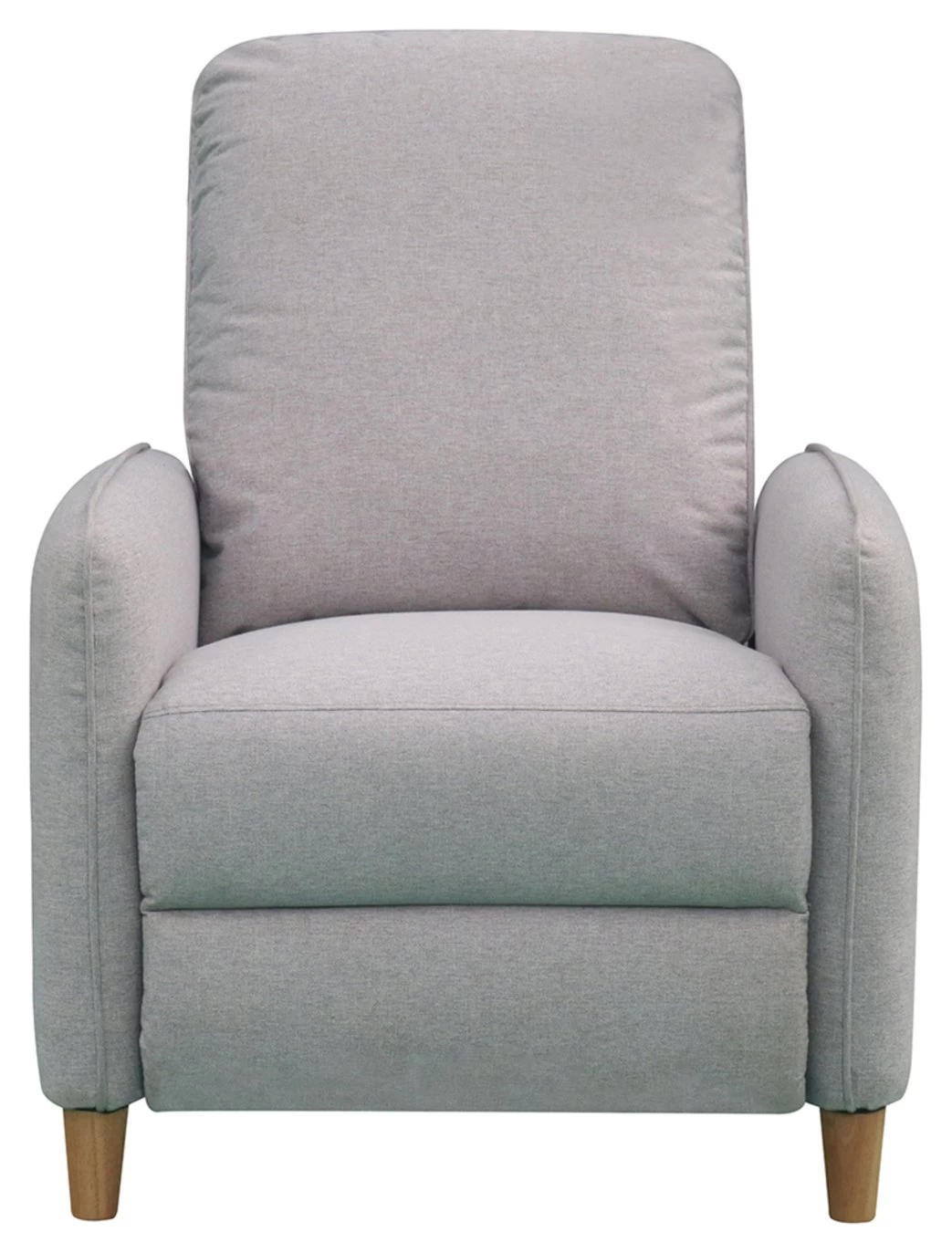 Habitat Tate Manual Pushback Recliner Chair - Grey 3 Habitat Tate Manual Pushback Recliner Chair - Grey - Image 3