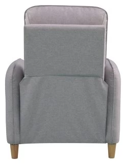 Habitat Tate Manual Pushback Recliner Chair - Grey 12 Habitat Tate Manual Pushback Recliner Chair - Grey -Habitat Shop 9444083 R Z005A
