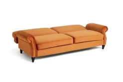 Habitat Joel 3 Seater Fabric Clic Clac Sofa Bed - Orange 9 Habitat Joel 3 Seater Fabric Clic Clac Sofa Bed - Orange -Habitat Shop 9451801 R Z002A