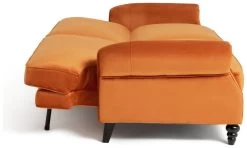 Habitat Joel 3 Seater Fabric Clic Clac Sofa Bed - Orange 11 Habitat Joel 3 Seater Fabric Clic Clac Sofa Bed - Orange -Habitat Shop 9451801 R Z004A