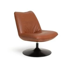Habitat Nanna Faux Leather Swivel Chair - Tan 12 Habitat Nanna Faux Leather Swivel Chair - Tan -Habitat Shop 9466047 R Z004A